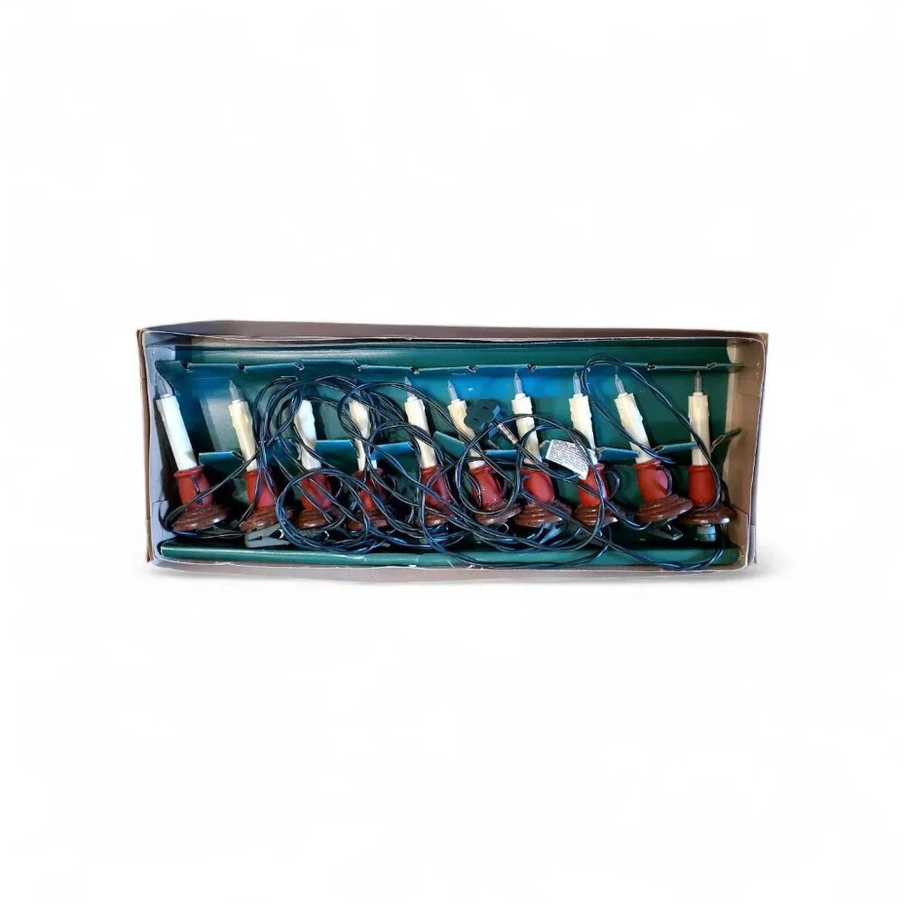 Kurt Adler Candle Clip on Lights 10 Light set